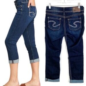 Silver Jeans Suki Capri Size 25
